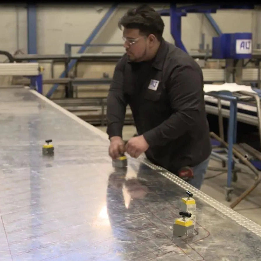 Lightning Rail uses MagSquares to increase efficiency!