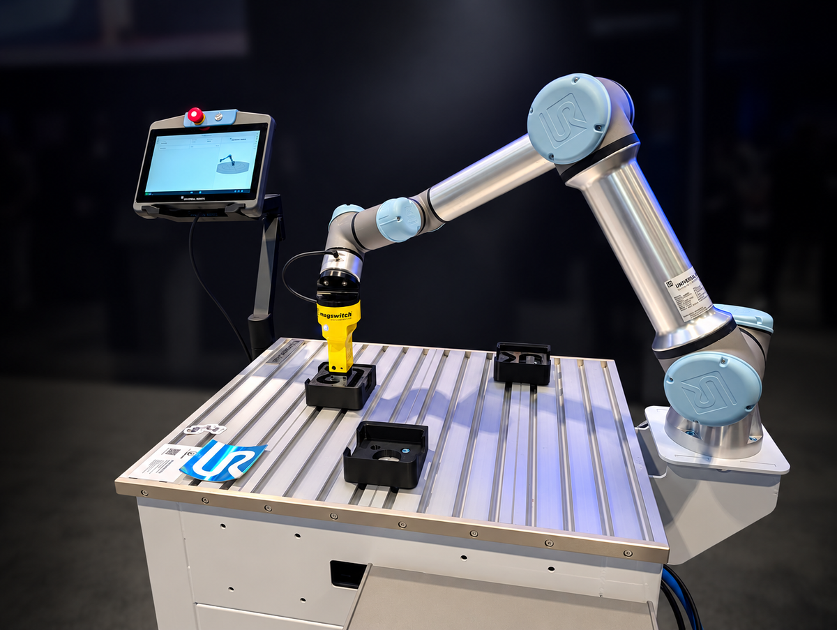 Magswitch and Universal Robots Bring Smarter Magnetic Handling to the Gen 7 Platform