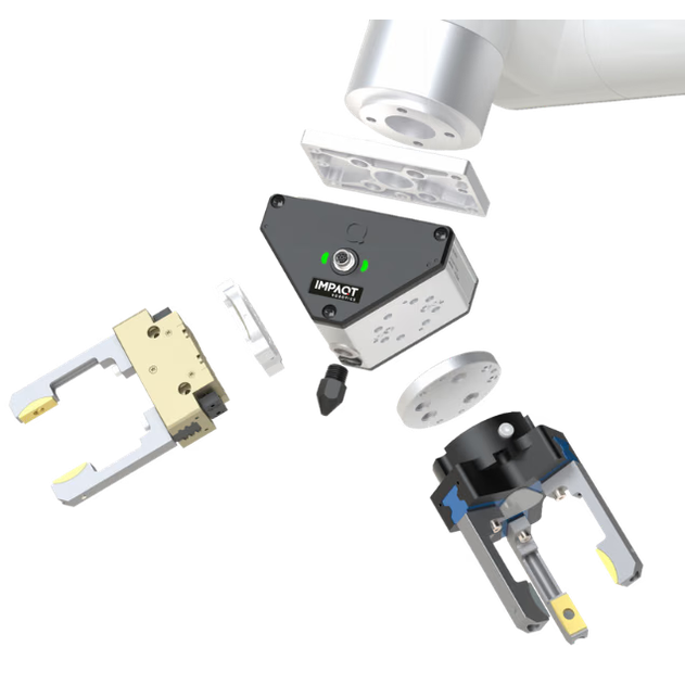 pneumagiQ PQ90 - Lightweight dual pneumatic EOAT interface - 88001913
