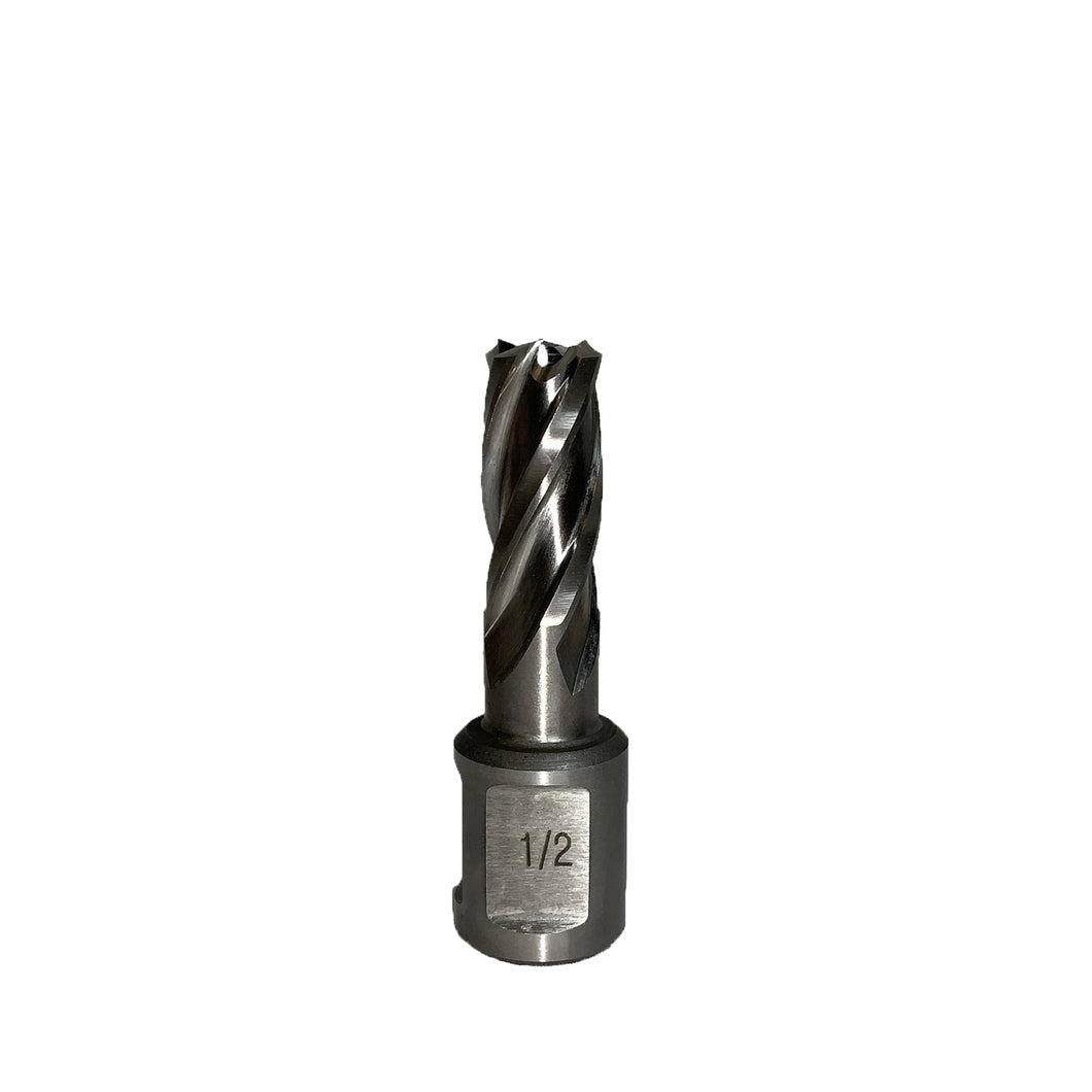HSS Annular Cutter 1/2″x1″ (30 mm) 1″ Depth - 1801108 - Mag-Tools