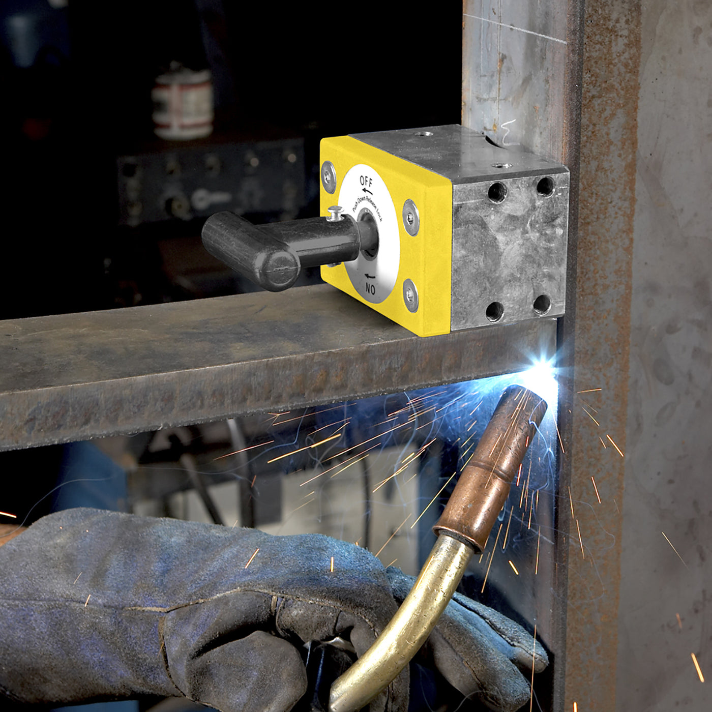 Magswitch MagSquare 1000 heavy-duty magnetic welding square