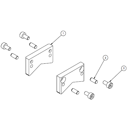 E30 V-shape Pole Shoe Kit - 88001123 - Mag-Tools by Magswitch