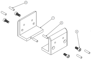 AR70 Pin Clamp Pole Shoe Kit - 8800493 - Mag-Tools