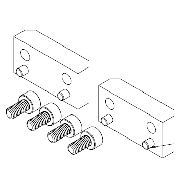 J30 Standard Pole Shoe Kit - 8800767