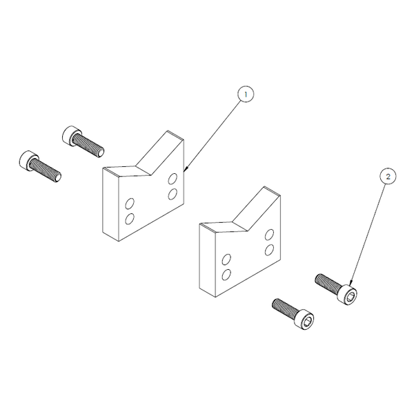 AR50 2.0 Combo Flat/V Pole Shoe Kit – 8800881
