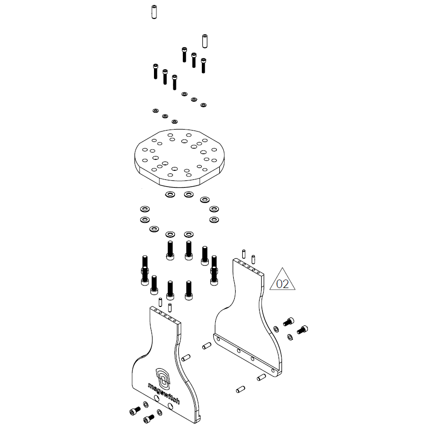 ELAY50x5 EOAT Cradle - 8800924