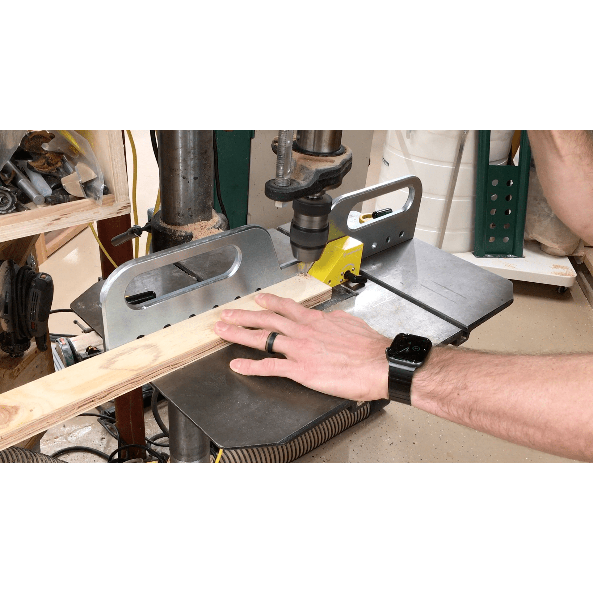 Drill Press Fence Pro - 81101371 - Mag-Tools by Magswitch