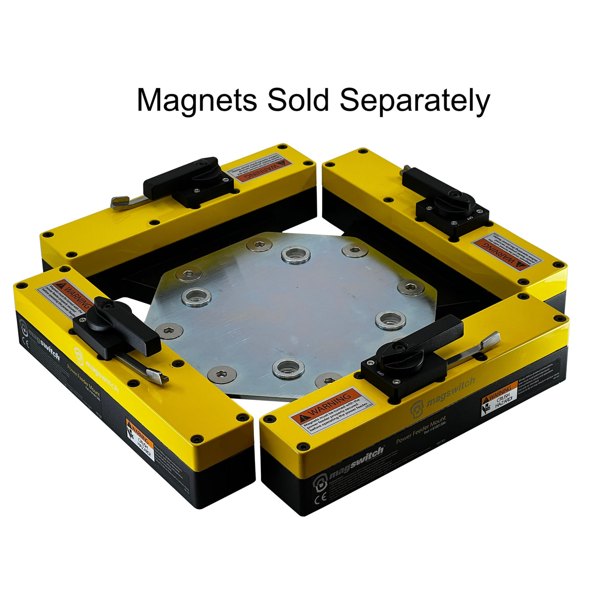 Magswitch Power Feeder M12 Plate Kit - PN 88001314– Magswitch Technologies