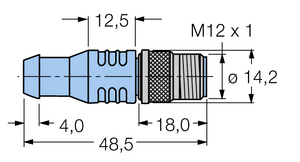 Termination Resistor, Male - 270240